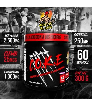 C.O.K.E Pre Workout con clembu