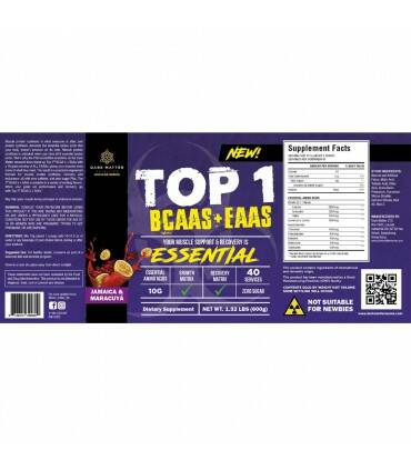 Top 1 Bcaa´s + EAA´s Dark Matter 40 Servicios