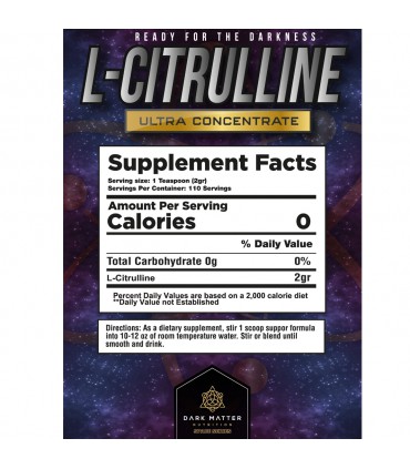 L-Citrulline 110 servicios de Dark Matter